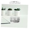 Abaodam Stainless Steel Paper Clip Holder, Small Round Desk Organizer view 3