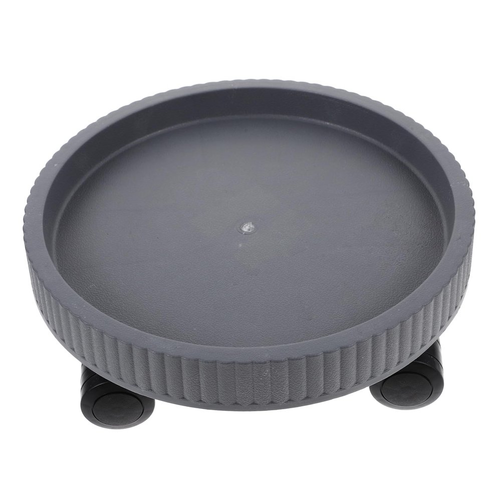 Rolling Plant Saucer with Wheels, Sturdy Plastic Base for Large Pots