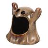 Halloween Ghost Ceramic Tealight Holder, Table Decor view 1