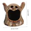 Halloween Ghost Ceramic Tealight Holder, Table Decor view 2