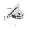 4-Piece Steel Bearing Pulley Blocks, Silver view 2