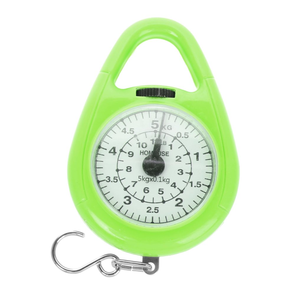 5 kg Mechanical Spring Scale with Hook, Small Hanging Scale