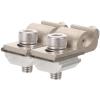 ibasenice 4 Sets Solar Panel Grounding Clamps, Silver, 2 Pieces × 4 view 2