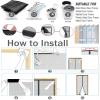 Magnetic Insect Screen Door Curtain, 131 x 230 cm, White view 4