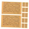 Savings Number Stickers, 40 Sheets, for DIY Savings Jars view 1
