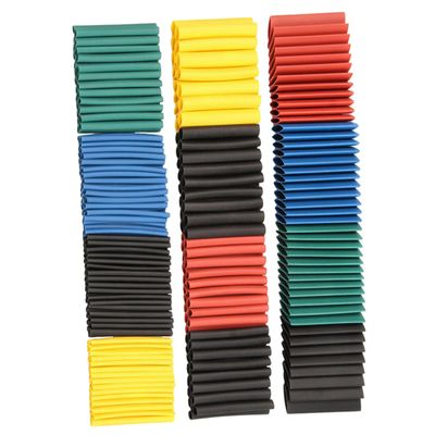 Heat Shrink Tubing, 1,060 Pieces, Polyolefin, 2:1, for Wire Insulation