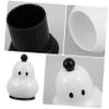Healeved Creative Pear-Shaped Plastic Toothpick Holder, Decorative Storage Box for Toothpicks and Dental Floss for Home and Office view 3