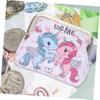 Healeved Cute Unicorn Coin Purse, PVC and Metal, Compact Key Pouch for Women on the Go view 3