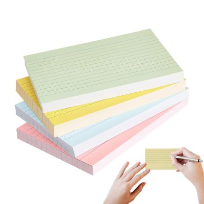 4-Color Memo Note Cards