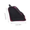 ibasenice Roller Skate Bag for Kids, Triangular, Pink, Oxford, Outdoor view 4