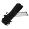 Black Organza Drawstring Bags for Jewelry view 1