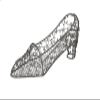 Gwenys Haus Wire Shoe Planter, 19 cm view 1