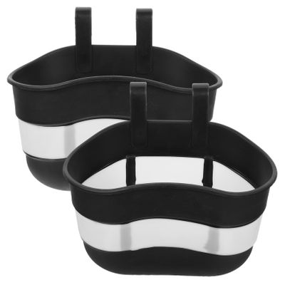 2-Pack Kids' Bike Baskets for Scooters and Tricycles with Handlebar Mounts