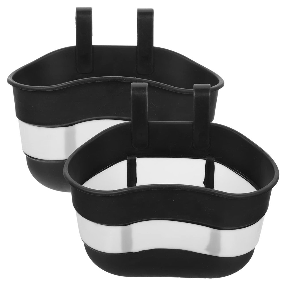 2-Pack Kids' Bike Baskets for Scooters and Tricycles with Handlebar Mounts