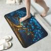 Blue Fruit The Tree of Life Mat, Indoor Outdoor, 50 x 80 cm, Non-Slip, Washable view 3