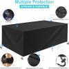 ZXBNNN Waterproof Garden Furniture Cover, 190 x 75 x 65 cm, 420D Oxford, Rectangular view 4