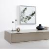 VO design Benno MDF Wood Frame for 63 x 64 cm Picture, Brushed Aluminum Finish, Acrylic Glass view 2