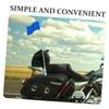 Cabilock 2-Piece Telescopic Flagpoles for Motorcycle and Bicycle Handlebars view 3