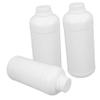 ERINGOGO 3-Piece HDPE Reagent Bottles with Screw Caps, Leakproof, White view 1