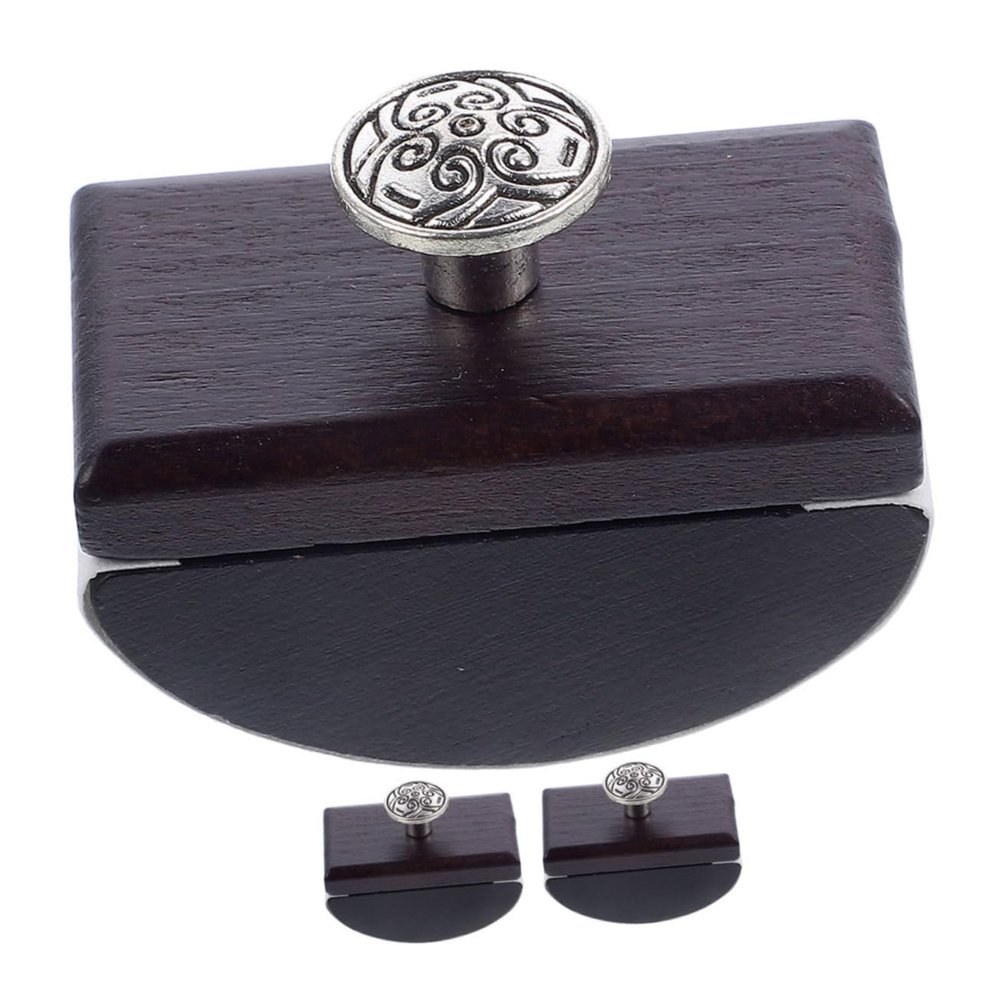 Happyyami Rocker Blotters, 3-Piece Wooden and Aluminum Calligraphy Ink Absorbers