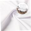 Vaguelly 4-Piece Stretch PU Chair Covers, White view 3