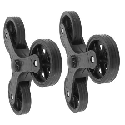 Stair-Climbing Cart Wheels, 1 Pair of Plastic Triangular Wheels
