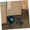 Stair-Climbing Cart Wheels, 1 Pair of Plastic Triangular Wheels view 4