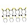 SAFIGLE 8-Pack Fabric Bee Antenna Headbands for Cosplay and Parties view 1