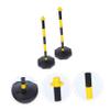 Cabilock 2-Pack Water-Fillable Warning Posts, Yellow and Black view 2