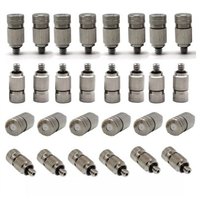 BTYQKZVPM Brass Misting Nozzles, 40-Pack, 10/24 UNC, 0.004–0.039 in Openings