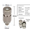 BTYQKZVPM Brass Misting Nozzles, 40-Pack, 10/24 UNC, 0.004–0.039 in Openings view 2