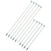 DECOMELODY Green Plant Supports, Lightweight and Durable Iron, 10-Pack, Sturdy Flower Support Stakes for Potted Plants, Garden and Indoor Use view 1