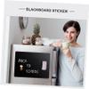 Self-Adhesive Magnetic Chalkboard Film for Refrigerator view 4