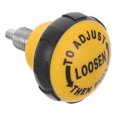 Gogogmee Yellow ABS Ball-Head Pull Pin for Exercise Bikes and Fitness Equipment