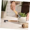 Gadpiparty Stainless Steel Flower Frog Cleaning Rake with Wooden Handle view 3