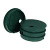 Hemobllo 4-Piece Round Outdoor Irrigation Valve Box Covers, Durable Thickened Plastic for Lawn Irrigation and Water Systems view 1