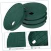 Hemobllo 4-Piece Round Outdoor Irrigation Valve Box Covers, Durable Thickened Plastic for Lawn Irrigation and Water Systems view 3