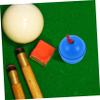 Milisten 3-Piece Rubber and Nylon Pool Cue Chalk Holders view 2
