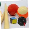 Milisten 3-Piece Rubber and Nylon Pool Cue Chalk Holders view 3