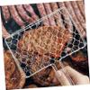 Toddmomy Heavy-Duty Iron Grill Basket for Fish and Steak view 2
