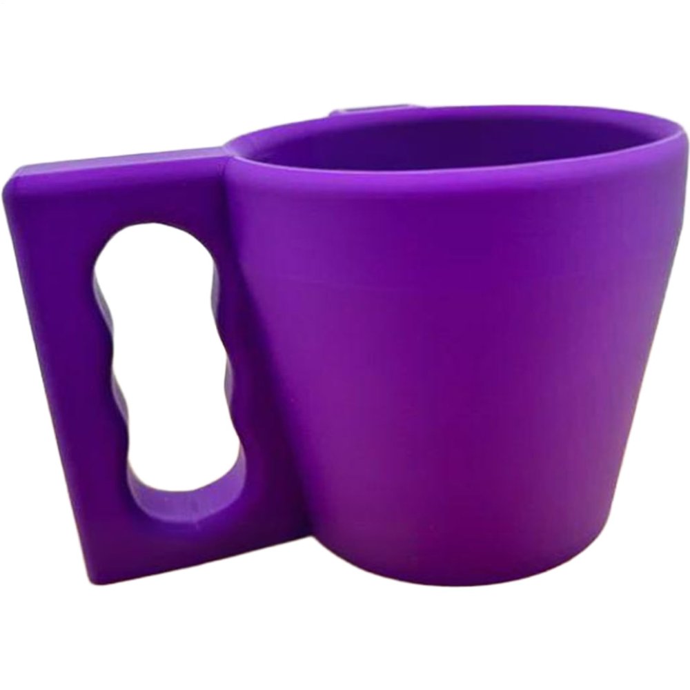 Ice Cream Container, 3D-Printed Dessert Cup with Handle, Multipurpose