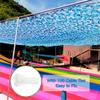 Generic Camouflage Net 210D Reinforced Sun Shade Outdoor Camping Shade Net 2x3 to 9x15 m Military Camouflage Net (7x13 m) view 2