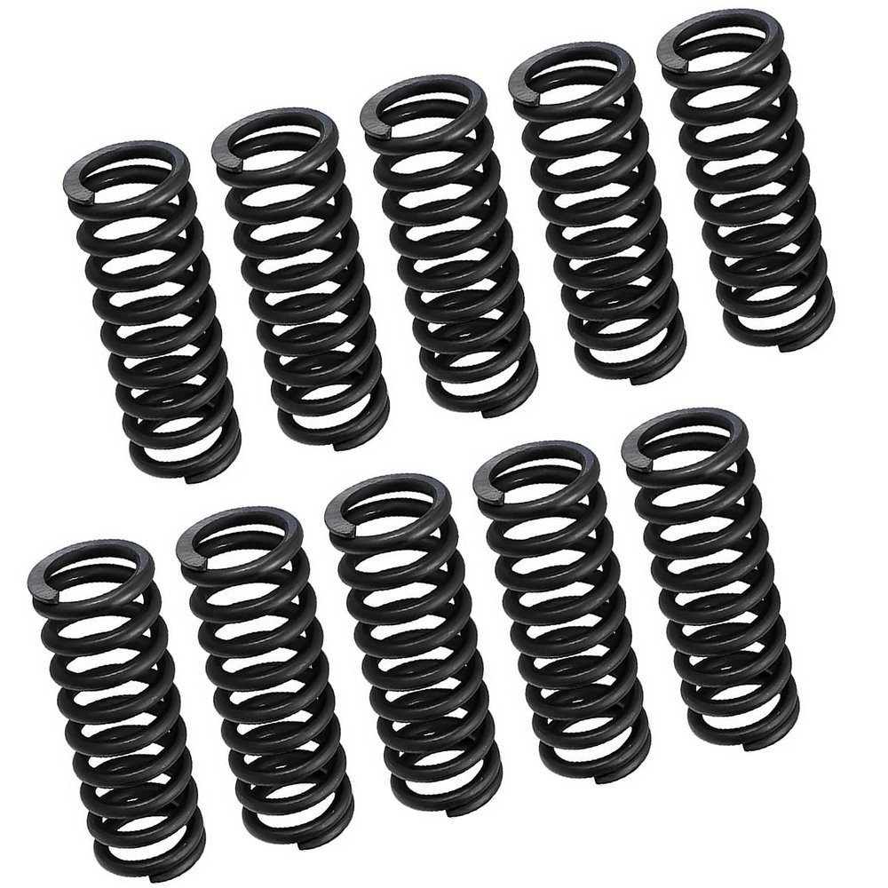 10-Pack 65Mn Spring Steel Compression Springs, 1.5 x 19 x 30 mm (1.5 mm Wire Diameter x 19 mm Outer Diameter x 30 mm Length)