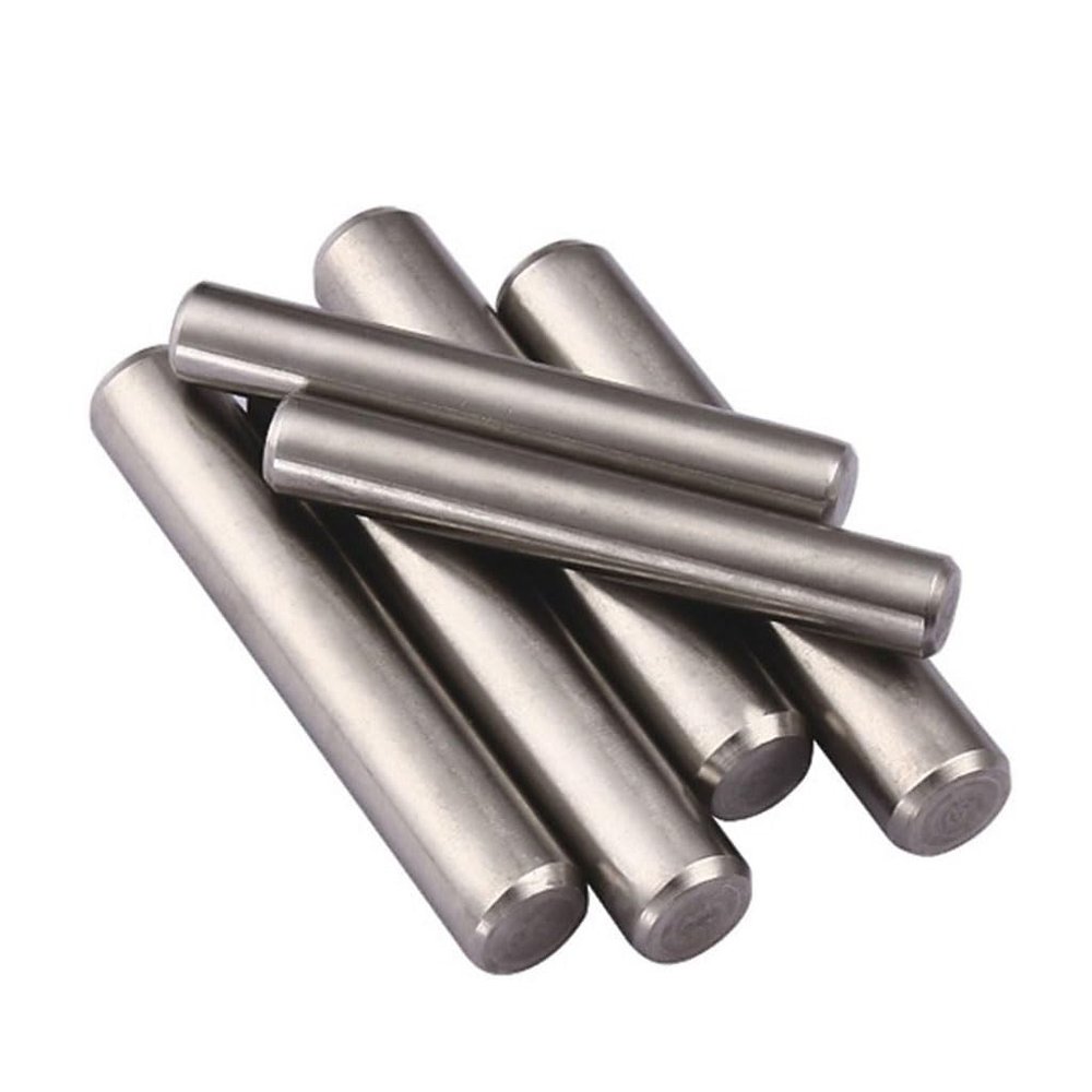 AIXILAN Shelf Support and Locating Pins, M3/M4/M5 Cylindrical Pins, 5–100 mm, 304 Stainless Steel (M5, 45 mm, 20-Pack)