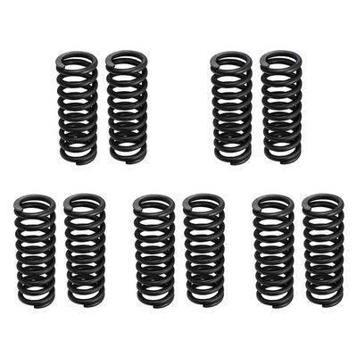 10-Pack 65Mn Spring Steel Compression Springs, 1.0 x 14 x 25 mm