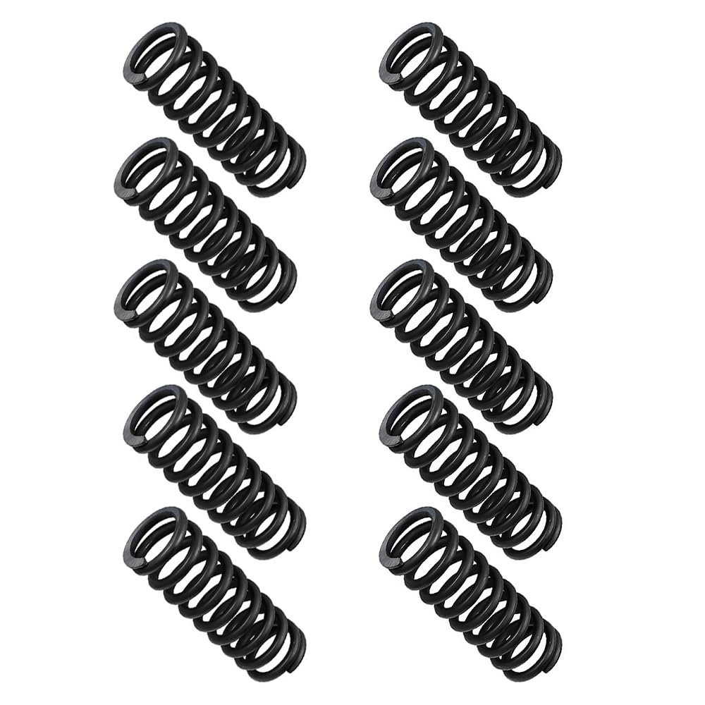 10-Pack 65Mn Spring Steel Compression Springs, 1.4 x 17 x 20 mm (1.4 mm Wire Diameter x 17 mm Outer Diameter x 20 mm Length)