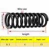 10-Pack 65Mn Steel Compression Springs, 0.3 x 4 x 15 mm view 2