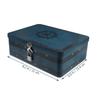 Happyyami Small Lockable Tin Storage Box view 2
