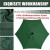 Patio Umbrella Replacement Canopy (2.0–3.5 m) for 6/8 Ribs, UV50+ Wind-Resistant Cover (Q15, 8 ribs, 2.7 m/8.8 ft) view 2