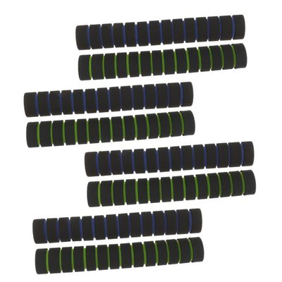 EXAOMBLE Non-Slip Sponge Paddle Grips, 8-Piece Set for Kayak Paddles